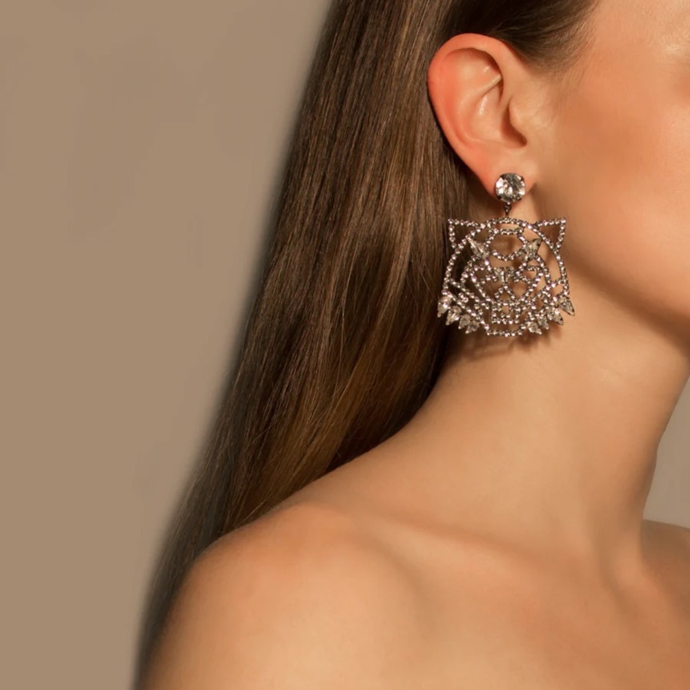 Joomi Lim Tiger Earrings new